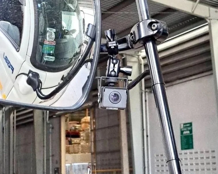 ABT SMART VIEW TOOK TRUCK กล้องบันทึกภาพรถบรรทุก กล้องติดตั้งด้านข้าง แสดงภาพอัตโนมัติเมื่อเปิดไฟเลี้ยว