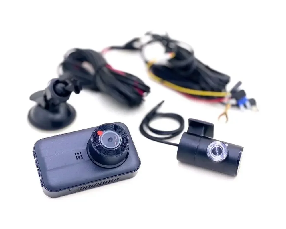 กล้องติดรถยนต์ ABT SMART VIEW GO 2K ระบบWiFi พร้อมกล้องหน้า–หลัง อุปกรณ์ครบชุดสำหรับติดตั้งในรถยนต์