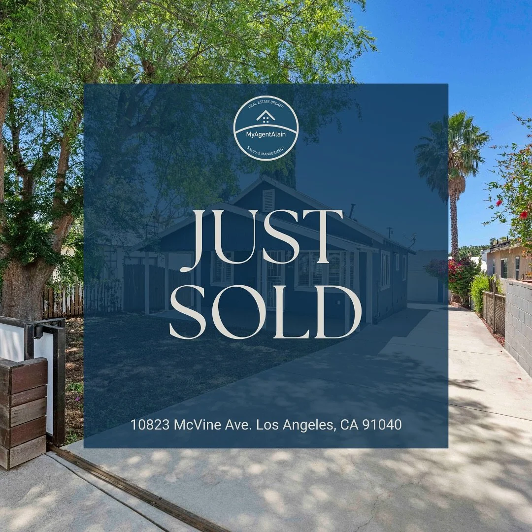Another smooth close in Sunland!
&zwnj;
10823 Mcvine Ave
Sunland, CA 91040
&zwnj;
$750,000
&zwnj;
🏡 2 Bed | 2 Bath
📐 1,048 SF
🛠️ Built in 1946
&zwnj;
&zwnj;
Alain Babaian
Broker, Realtor&reg;
DRE 01890396