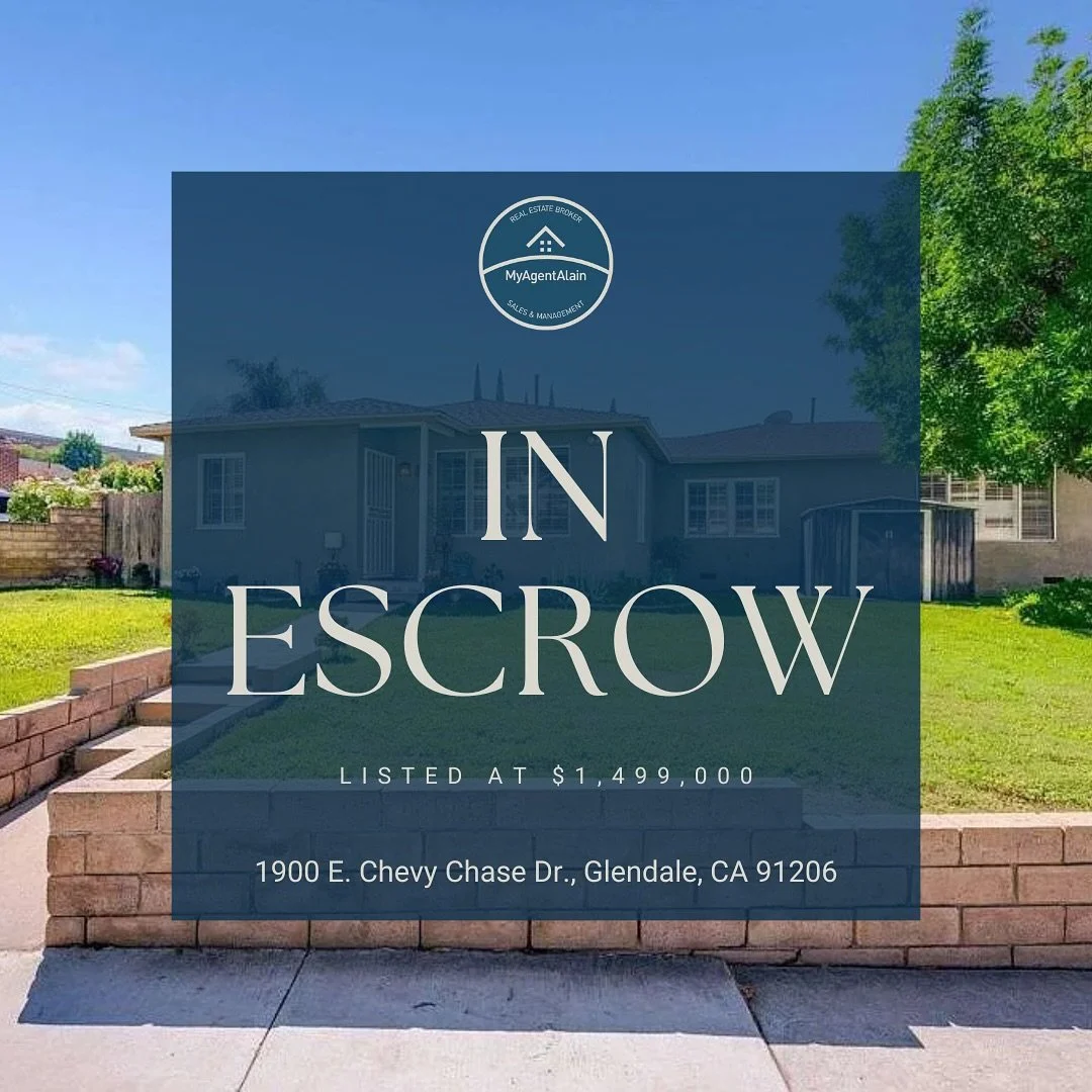 📌In Escrow📌
&zwnj;
We helped our repeat clients &amp; investors lock in another strong income-producing asset in the heart of Glendale, well below the sellers asking price!!
&zwnj;
&zwnj;
📍Glendale, CA
🏢 3 Units
📐 2,217 Rentable SF
💰 $1,499,000