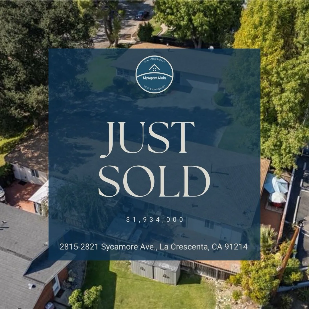 📌 SOLD 📌

Disciplined negotiation and structured terms. 💪🏻 

$66,000 below asking
$40,000 in seller credits

Positioned for long-term upside from day one!

📍La Crescenta, CA
🏢 4 Units
📐 3,360 Rentable SF
💰$1,934,000

Alain Babaian
Broker, Rea