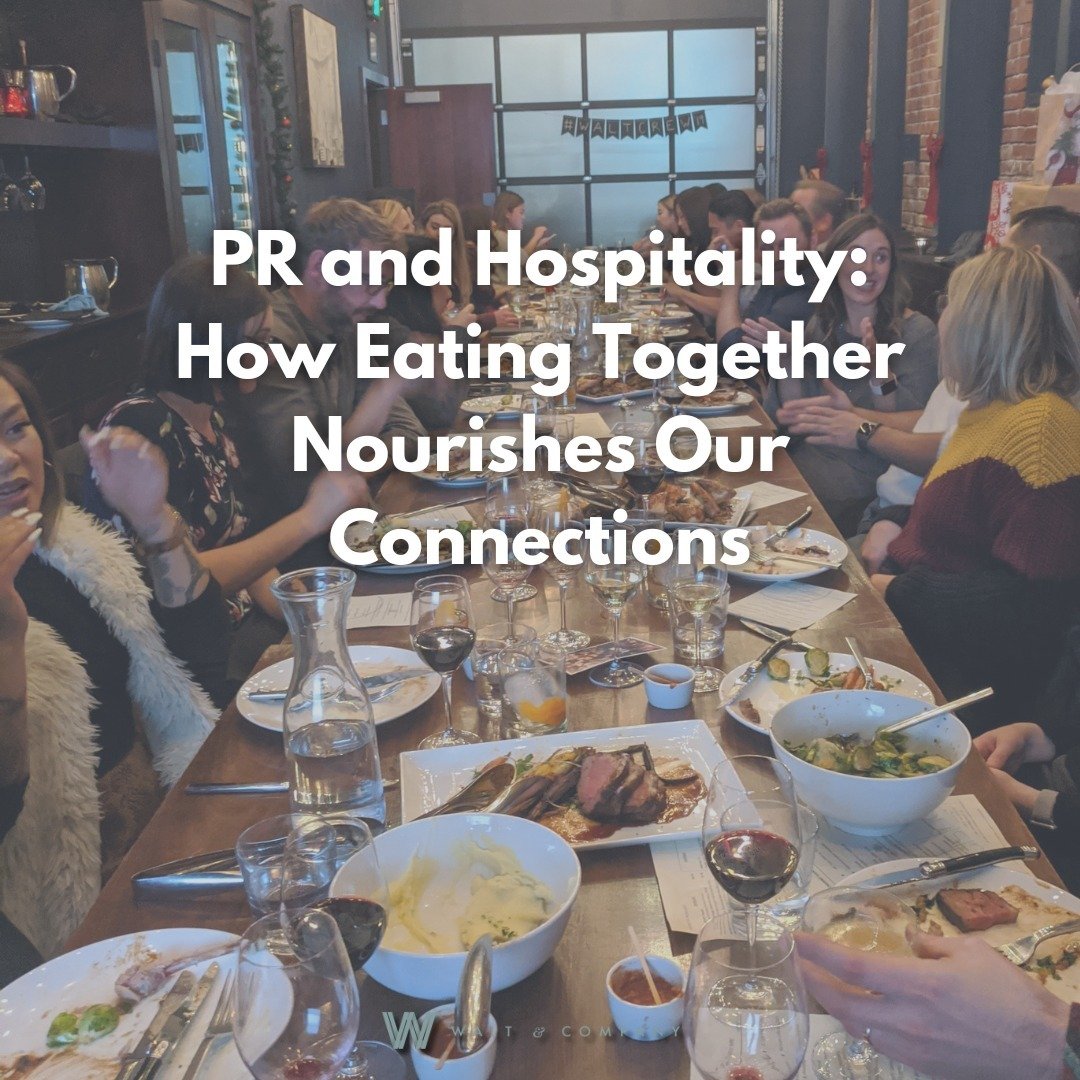 Account manager Mei Antonio shares how eating together nourishes our connections. Read more on walt.com. #publicrelations #PR #waltcrew