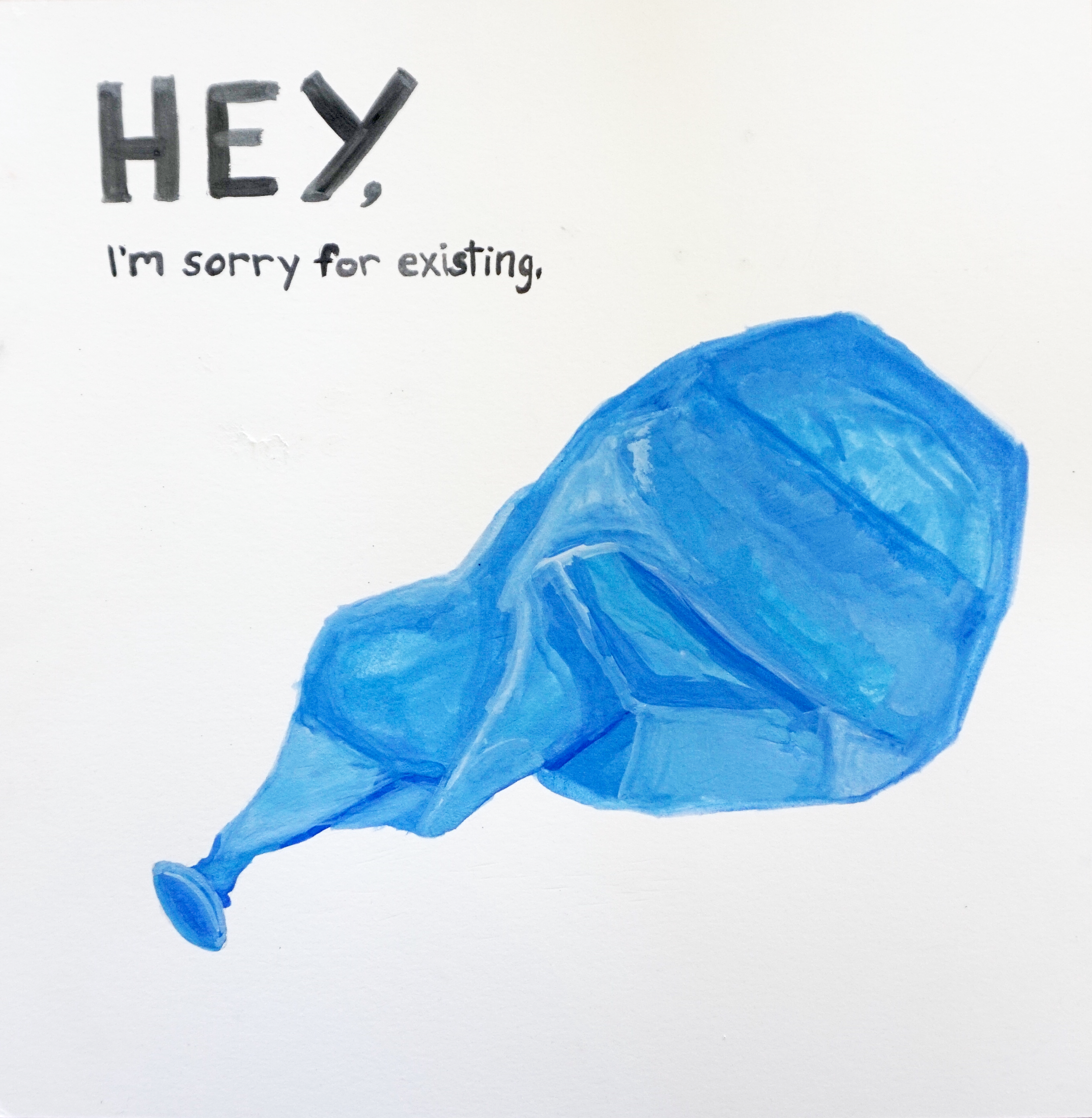 Sorry for Existing