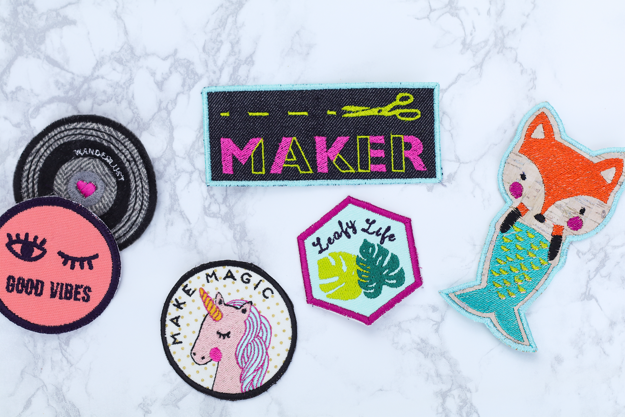 DIY Embroidery Patches