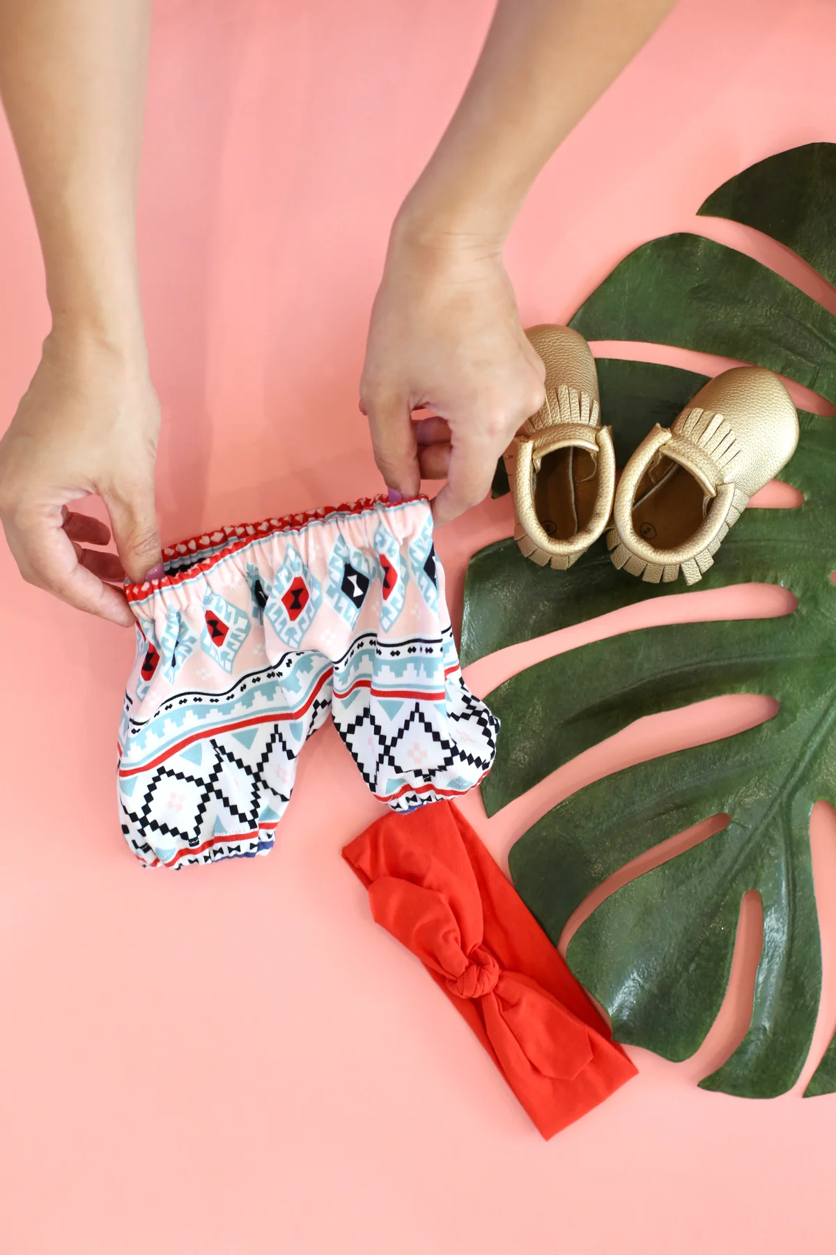 DIY Easy-Sew Baby Harem Bloomers