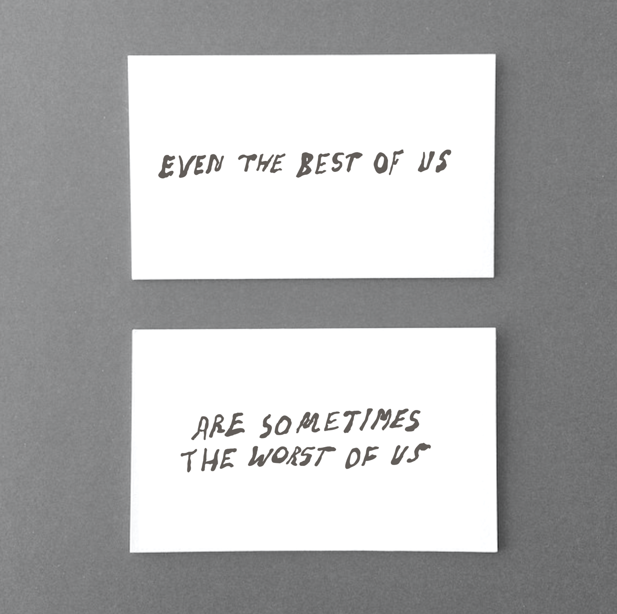 Even the best of us, 2014