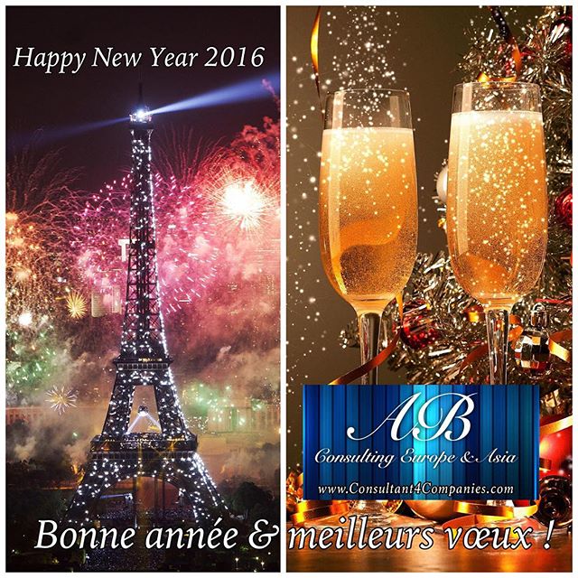 Our best wishes for a happy new year in 2016!

Nos meilleurs voeux pour une bonne ann&eacute;e en 2016!

www.Consultant4Companies.com

#HappyNewYear #BonneAnnee #MeilleursVoeux #NewYear2016 #sme #Paris #Paris2016 #Champagne #Entrepreneurs #CompanyEng
