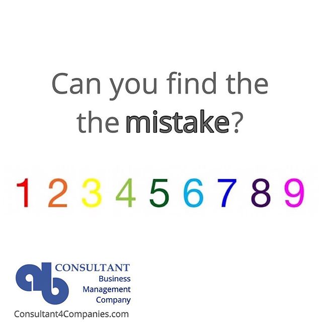 There's Only One Thing Wrong With This Picture. 
Can You Find Out In Five Seconds? 
www.Consultant4Companies.com 
#mistake #math #numbers #eye #sharp #Emailing #ABConsultantParis #emailing #email #sosmed
#SEO #Entrepreneurs #CompanyEngagement #Sales 