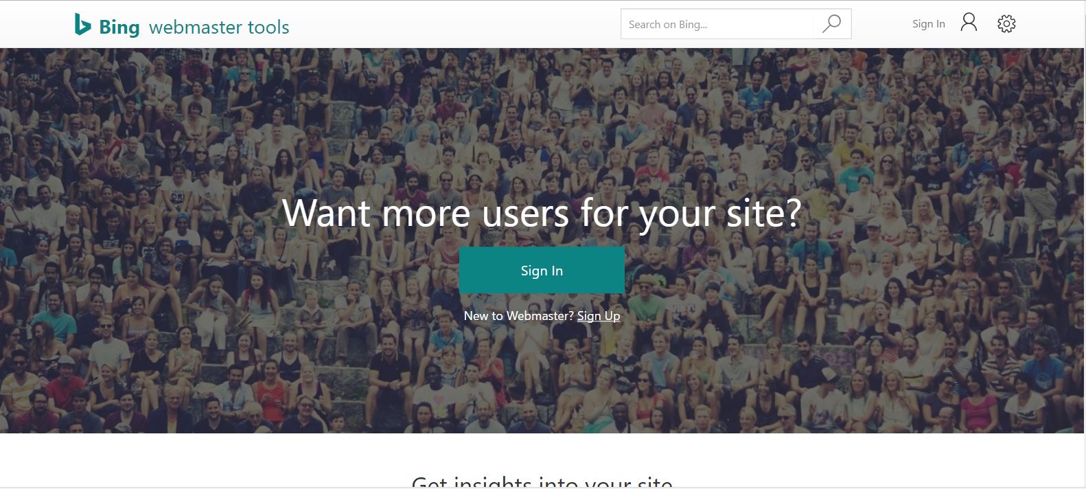 Bing Webmaster Tools