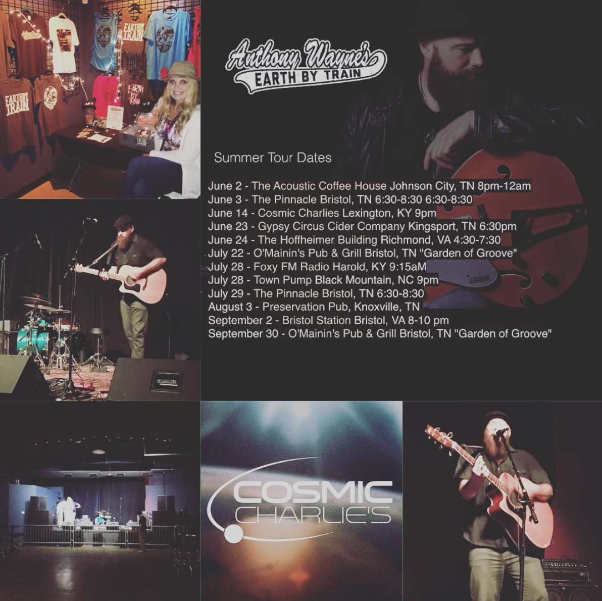 An evening at Cosmic Charlies