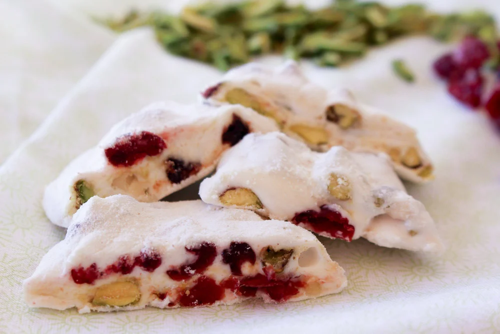 Persian Gaz Nougat With Cranberries Zozo