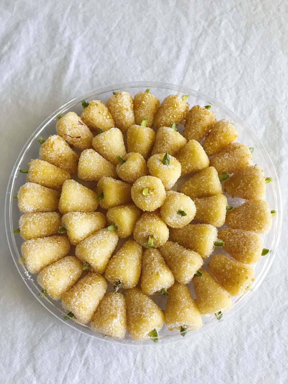 Vegan Saffron Marzipan Mulberries Tute Zozo