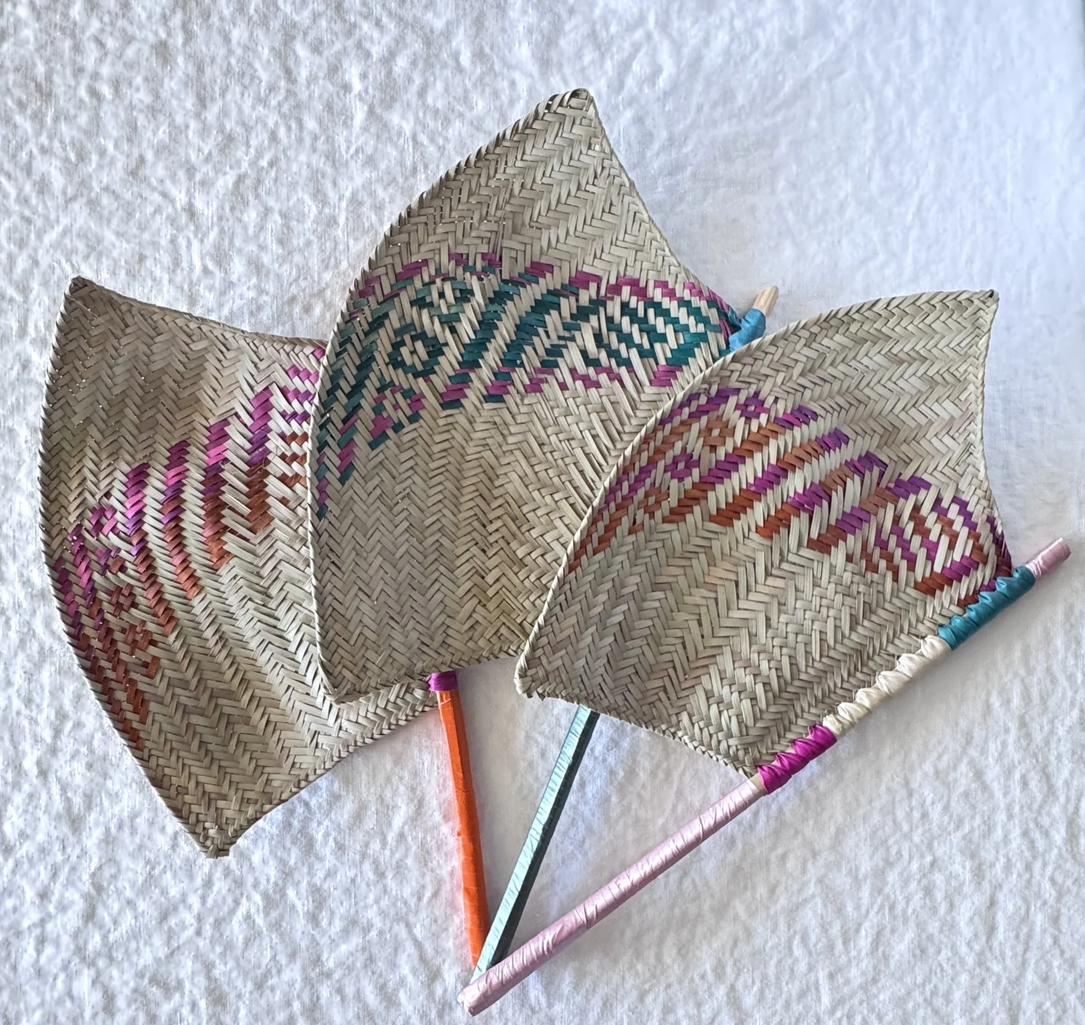 Handwoven Palm Fan - Badbezan