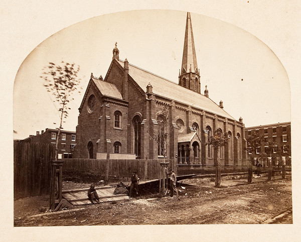  S. Clement's shortly after construction, c. 1860 