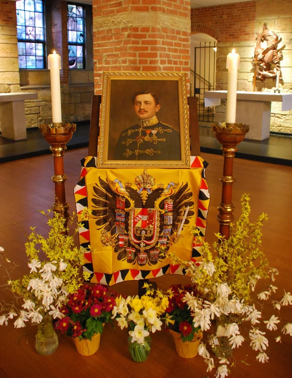 From a Votive Mass for Blessed Karl of Austria, Saint Vincent Archabbey Basilica Crypt, Latrobe, Pennsylvania