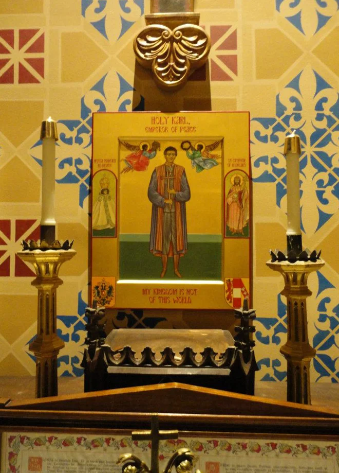Shrine of Blessed Karl, Servant of God Zita, and Servant of God Demetrius Gallitzin, Saint John Cantius Church, Chicago, Illinois