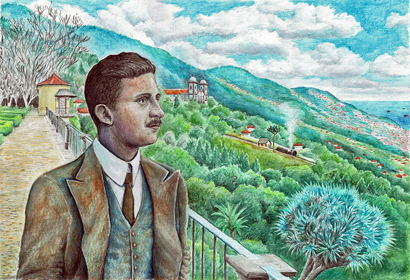 Illustration Recalls Emperor's Final Days