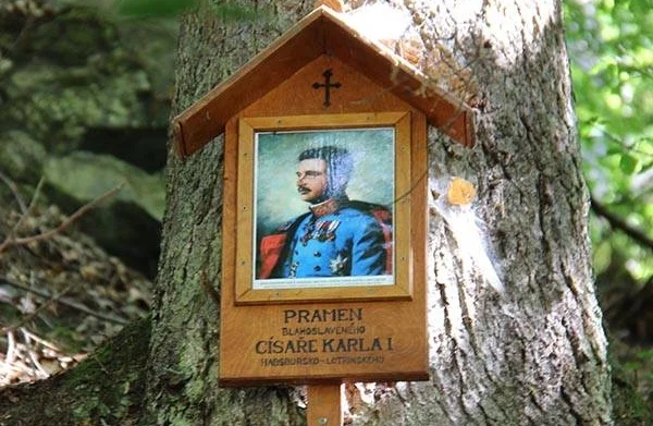 Shrine in Czech Countryside Dedicated to Blessed Karl