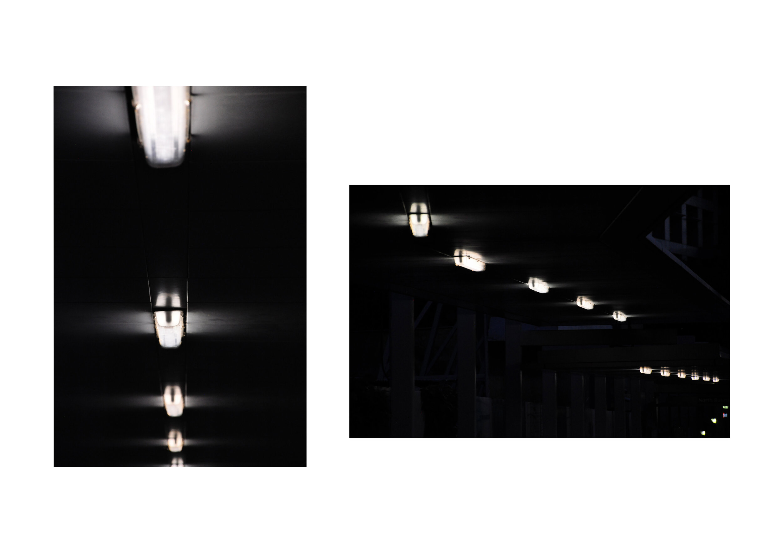 Light 02a + b, 2012 - Diptych