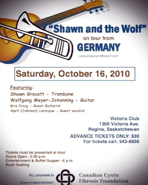 CANADATOUR 2010 Shawn & the Wolf on tour from Germany