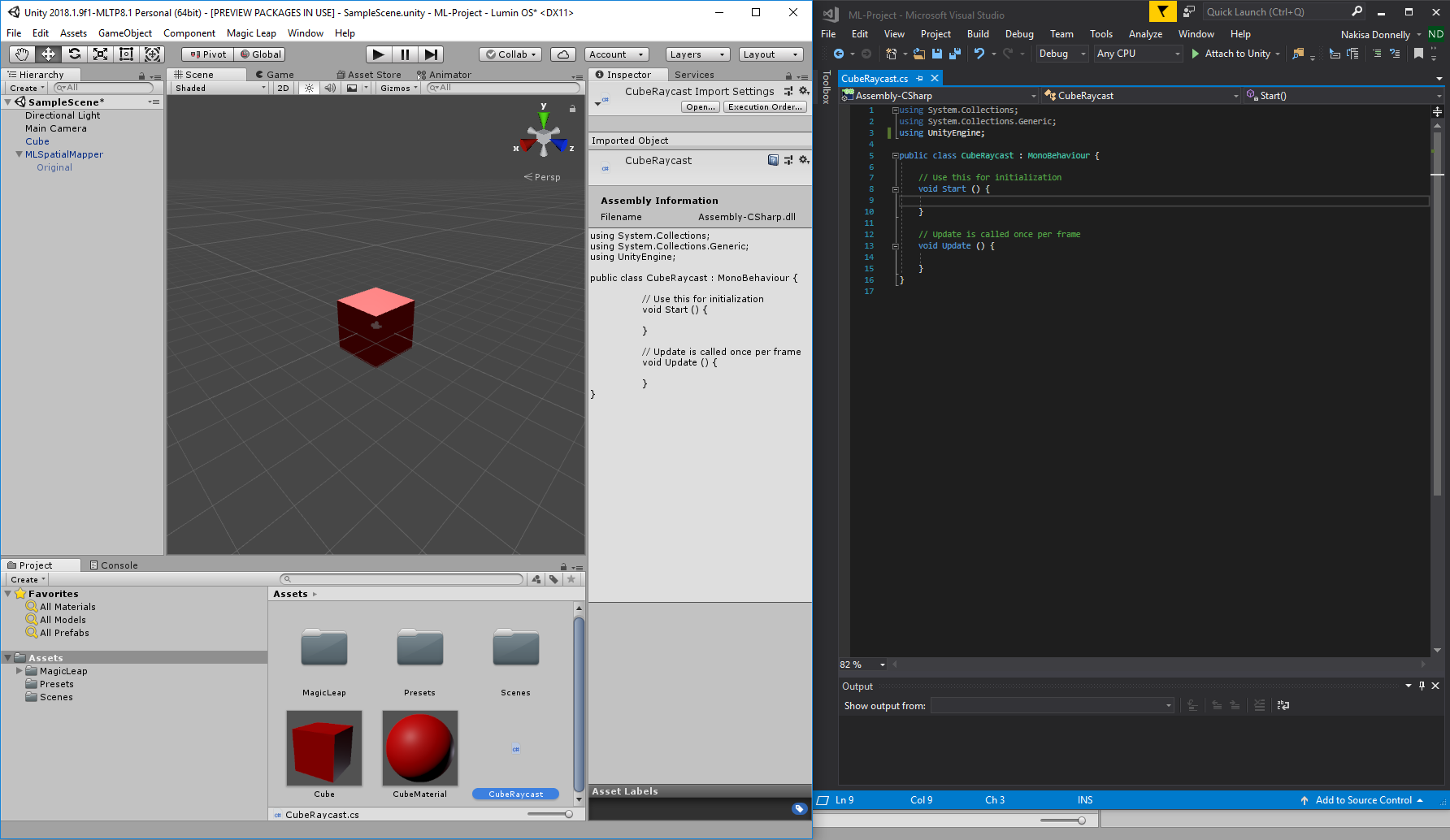 What the project looks like so far