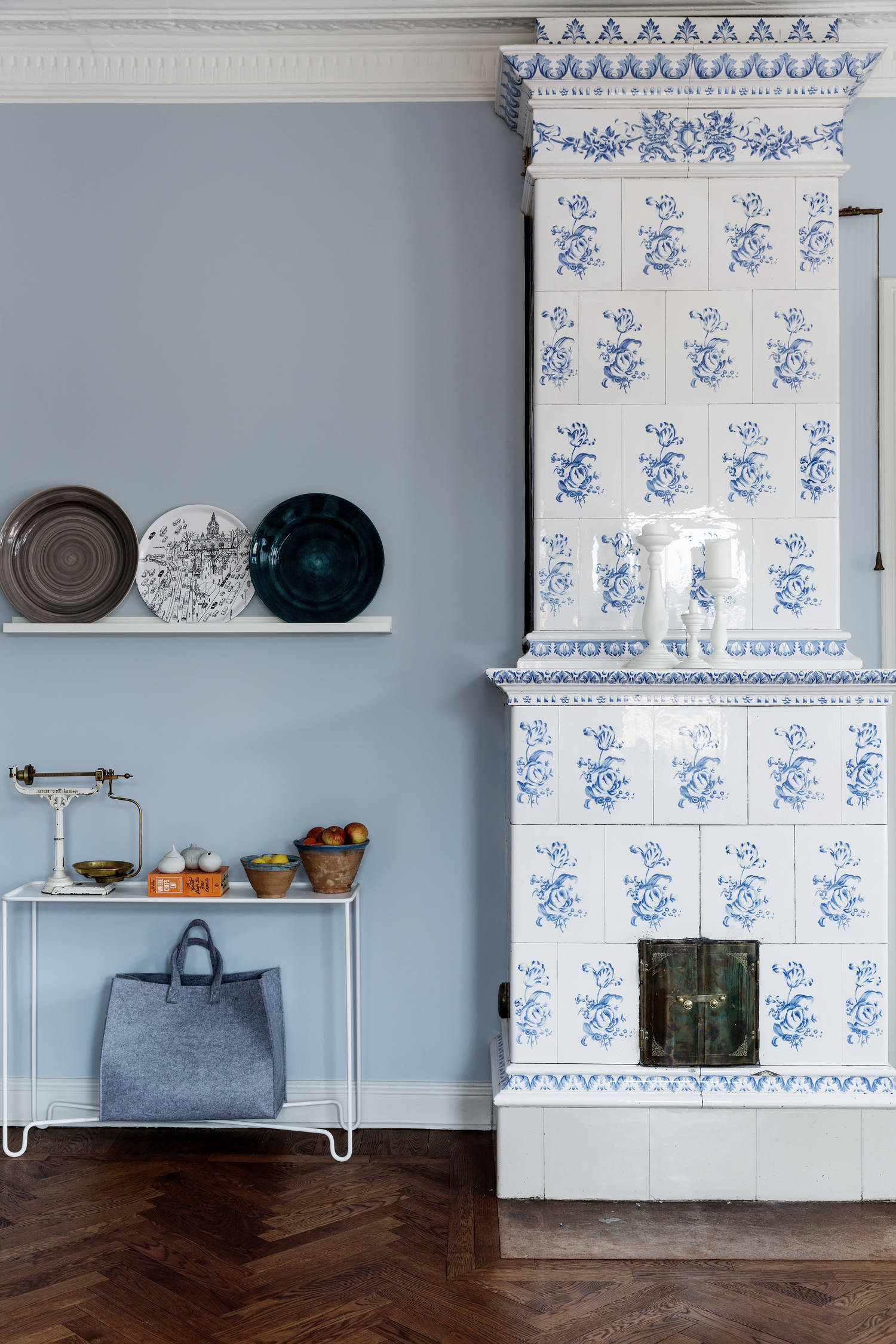 sofia cm interior blog blue color swedish homes apartment style scandinavian bedding