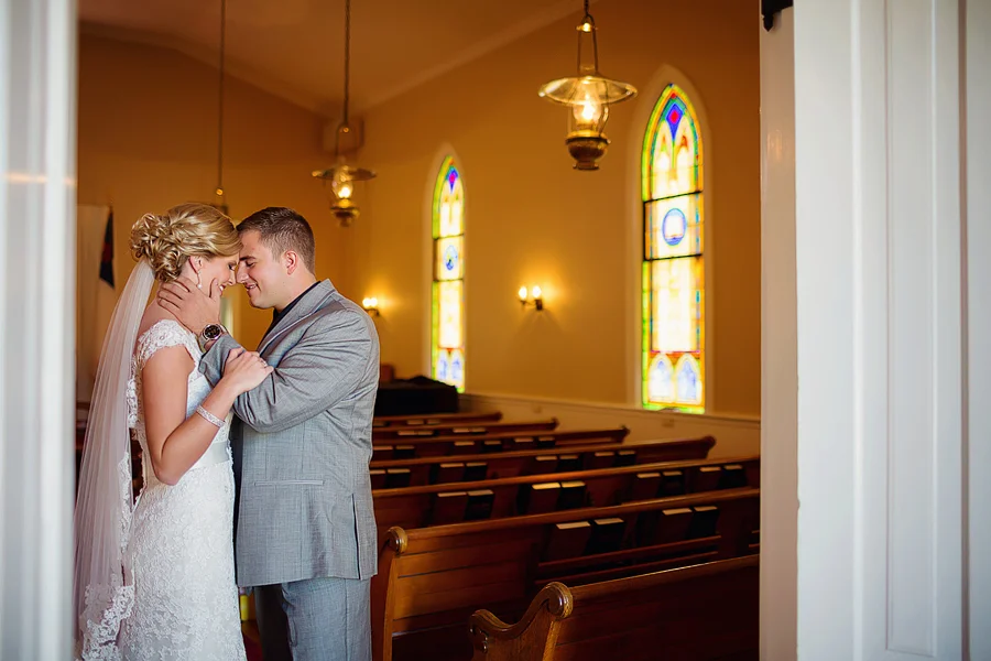 Andrew and Alyssa married - Bissell Treehouse Wedding