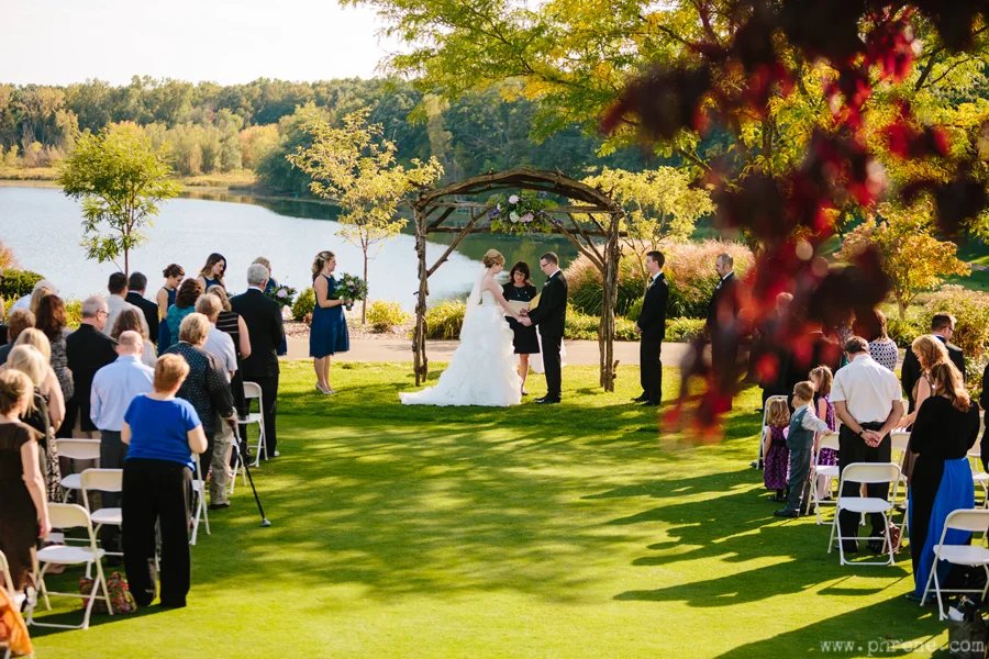 Kalamazoo Country Club Wedding - Lindsay and Blake Married