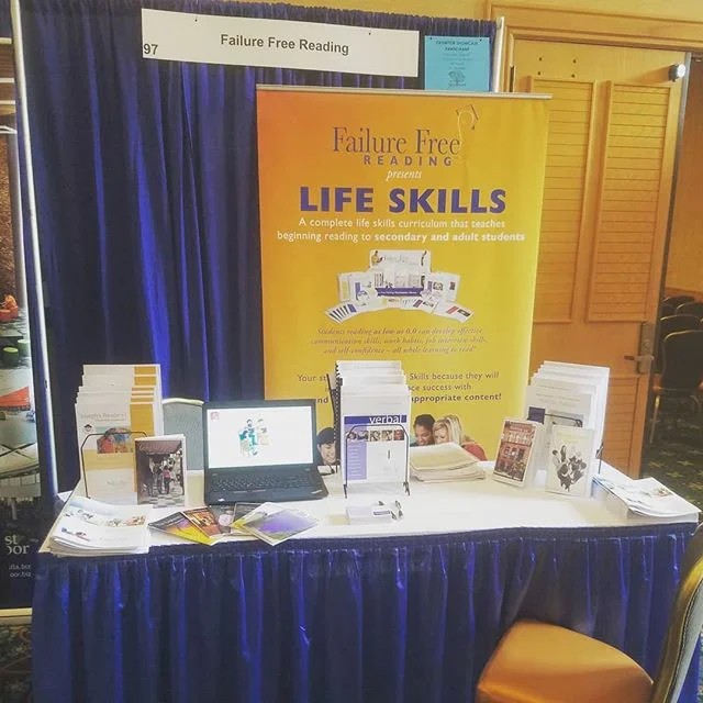 #southcarolinaeducators are you having fun #SCASA?! Come by and visit our booth, we want to help your #mostinneedstudents! #readingprogram #failurefreereadingprogram #readingintervention