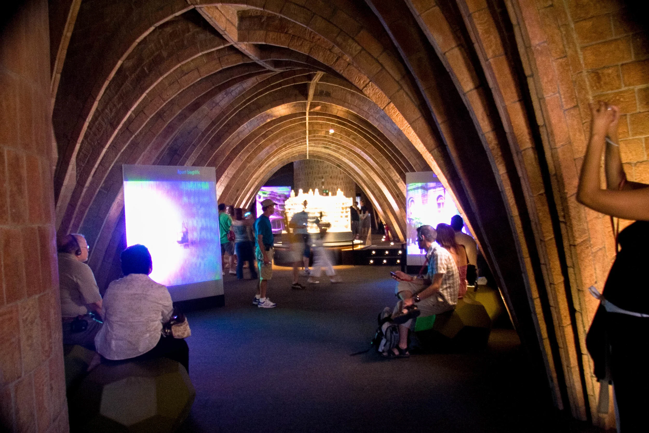 Gaudí Museum Attic. Barcelona