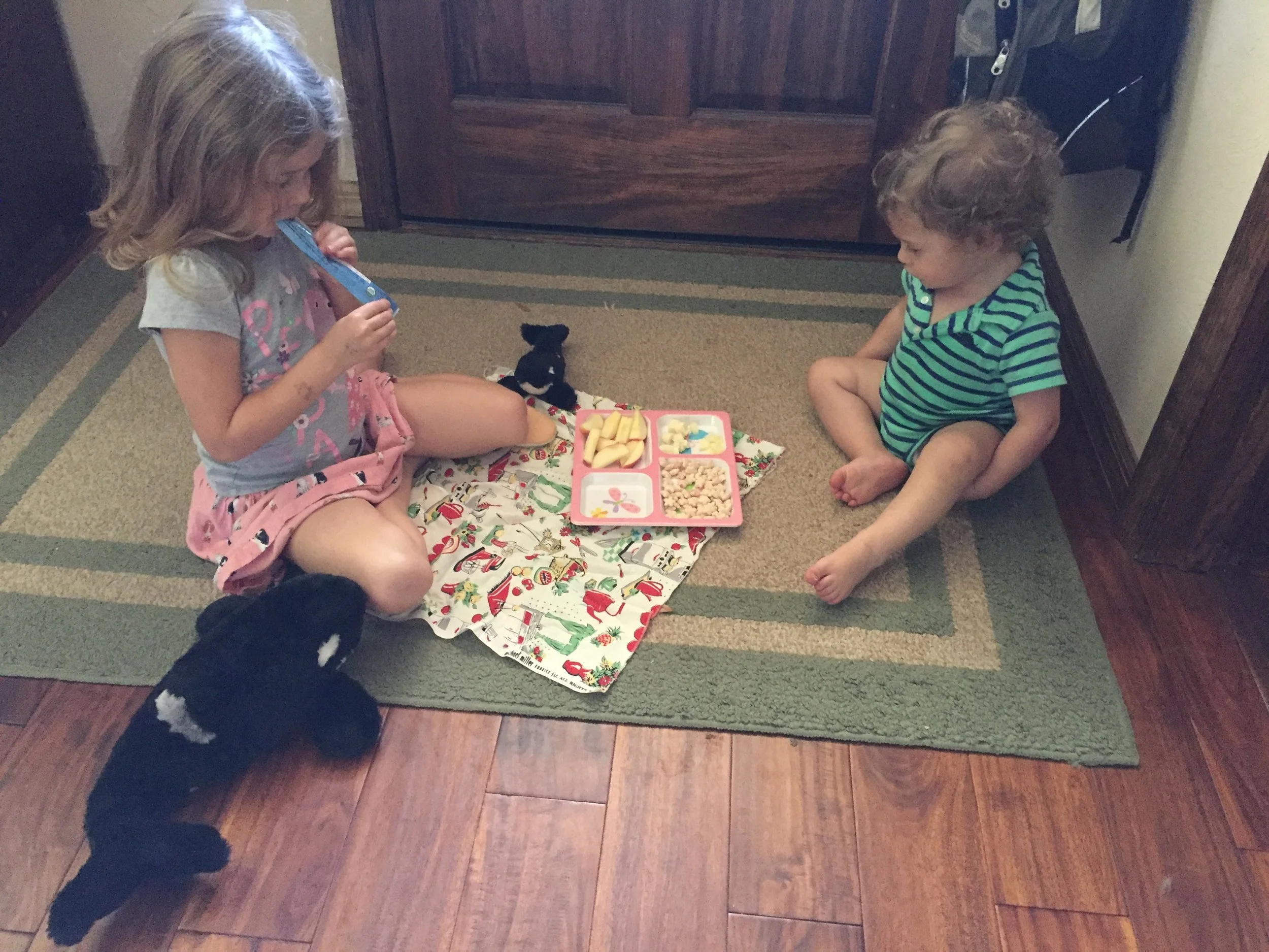 Picnics, Snails and Daddy's Shirt
