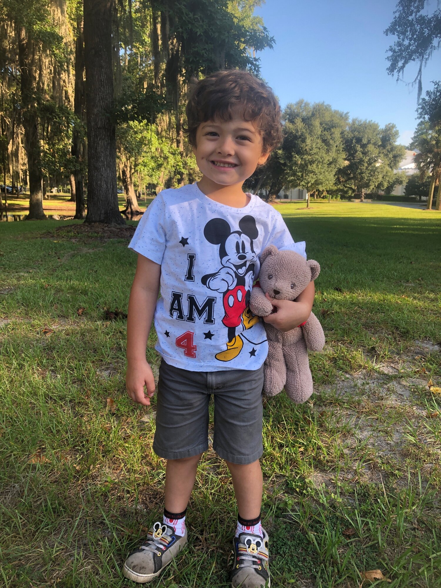 He turned 4 … and we went to Disney!