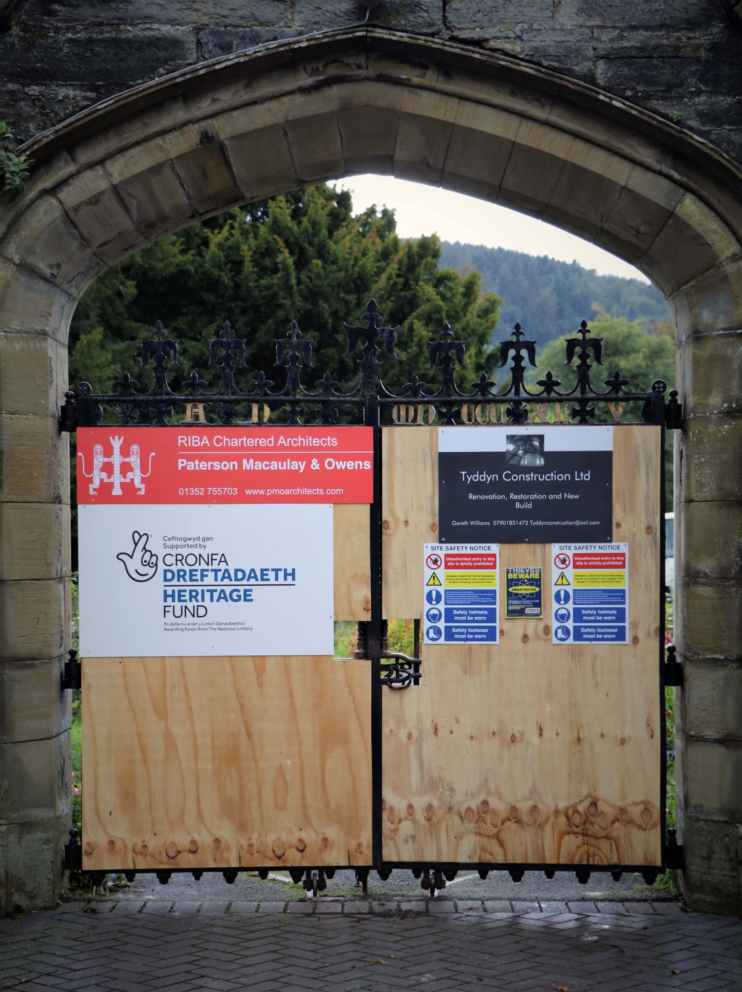St Grwst's Site Board.jpg