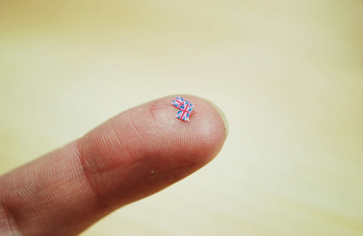 Smallest Union Jack ever!