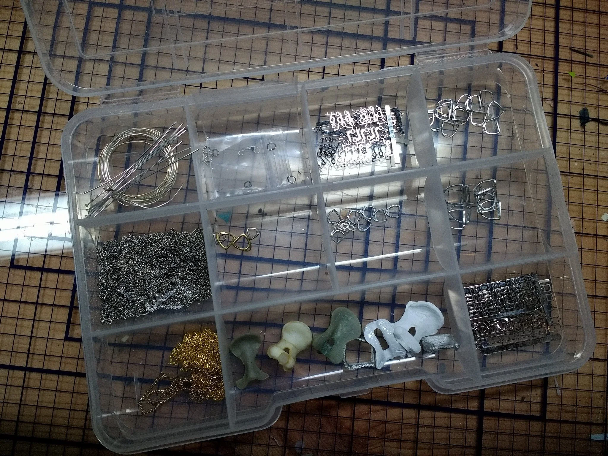 My hardware collection is pretty small - because I have to make most of it!