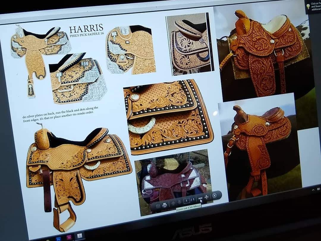 References gathered - mix of real saddles and Stablemate scale