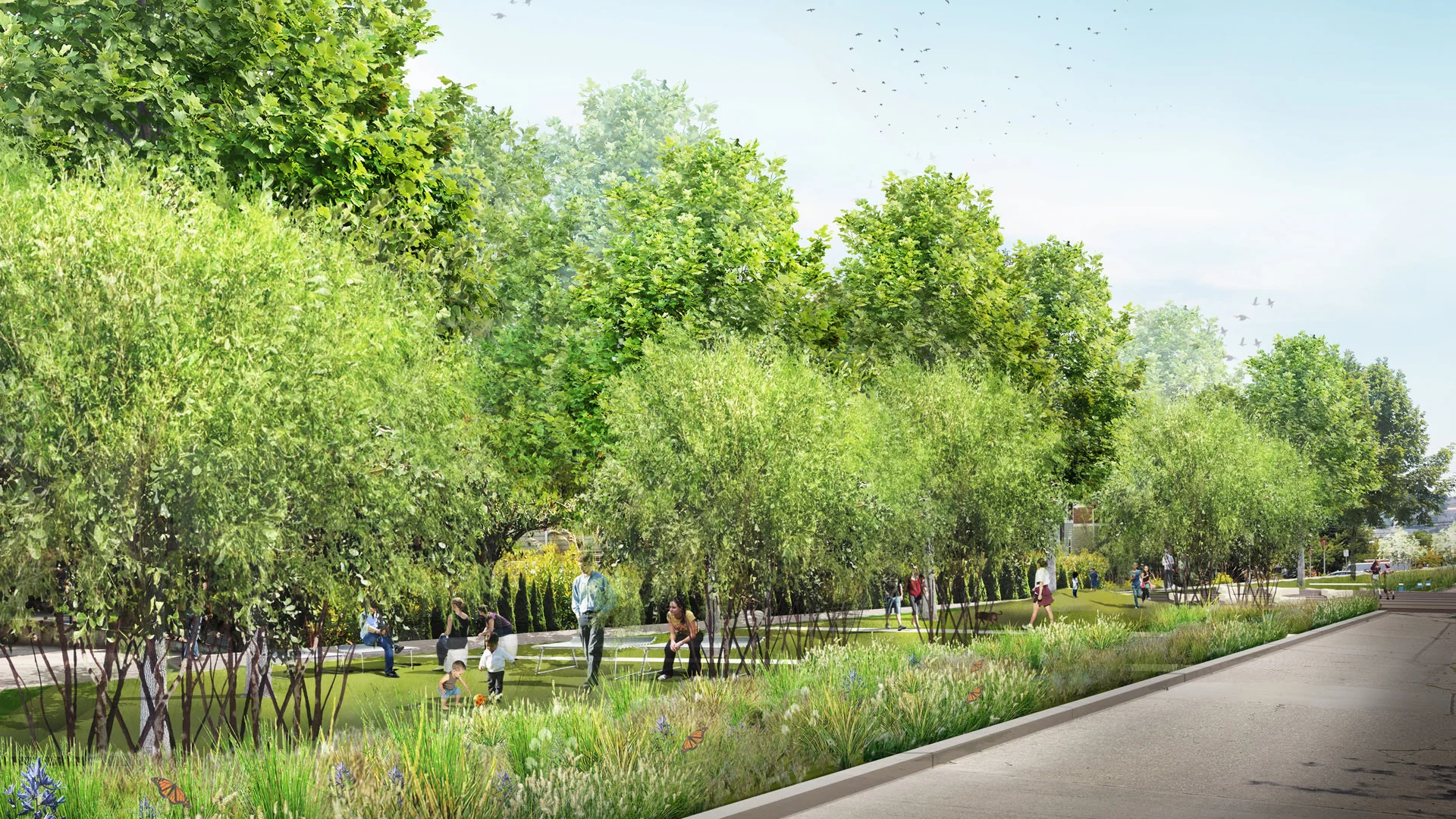 Gemenskap Park Rendering