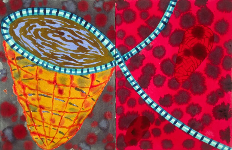 Big Dipper, 40x60", 1991