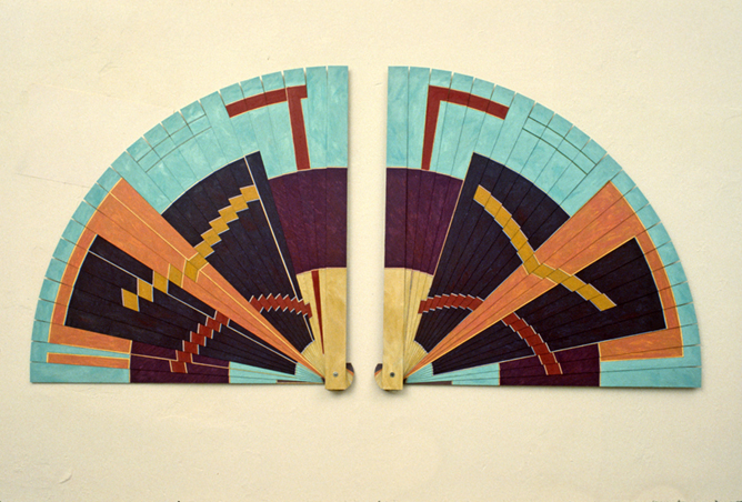   Double Duty,&nbsp; 54x72", 1978 