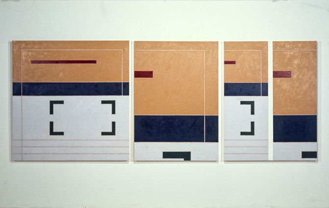   Painting for Ornette,&nbsp; 52x126, 1976 