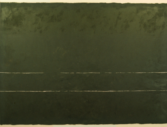   Atlantic Ave,&nbsp; 84x110", 1972    