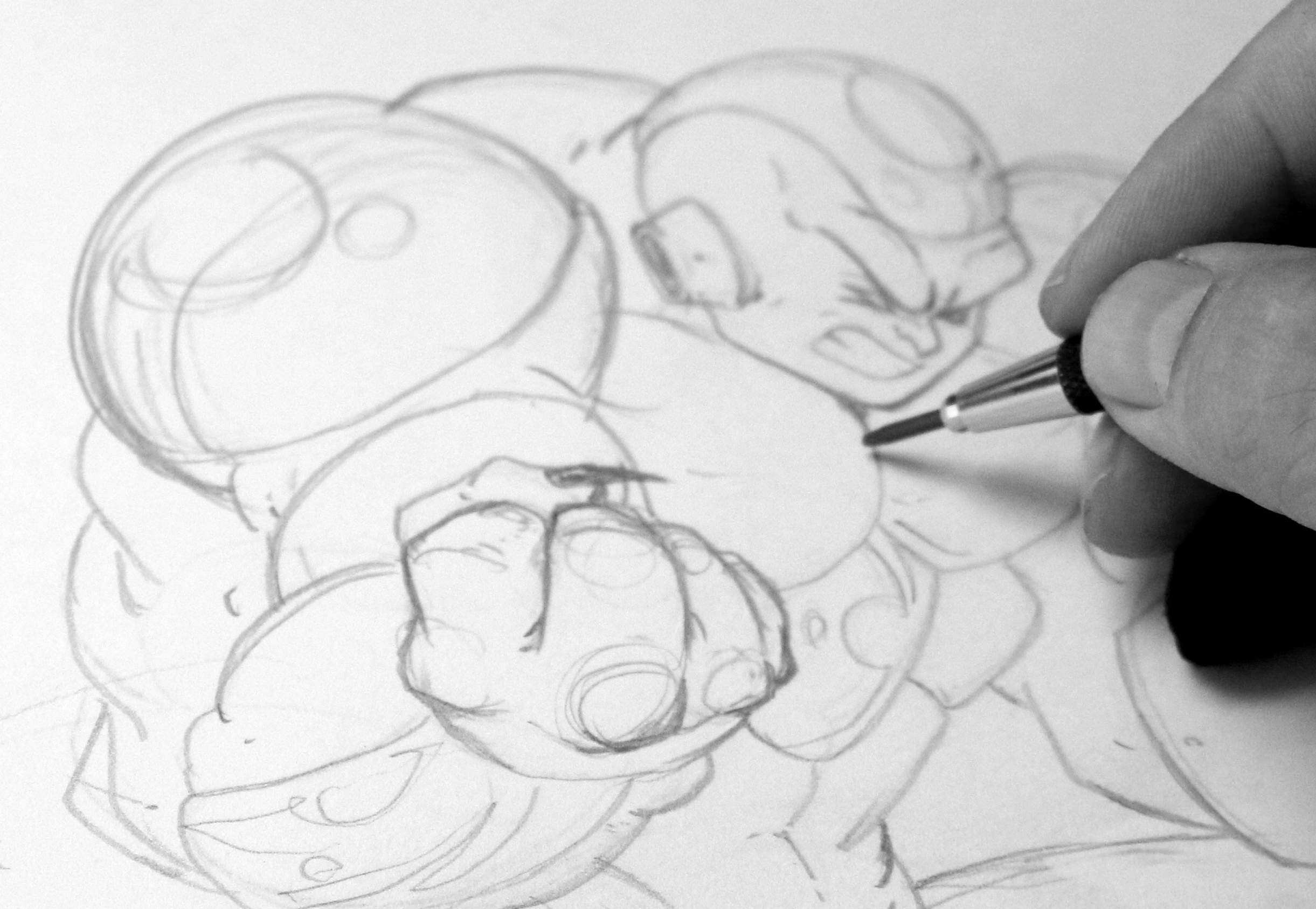 Frieza pencils.jpg