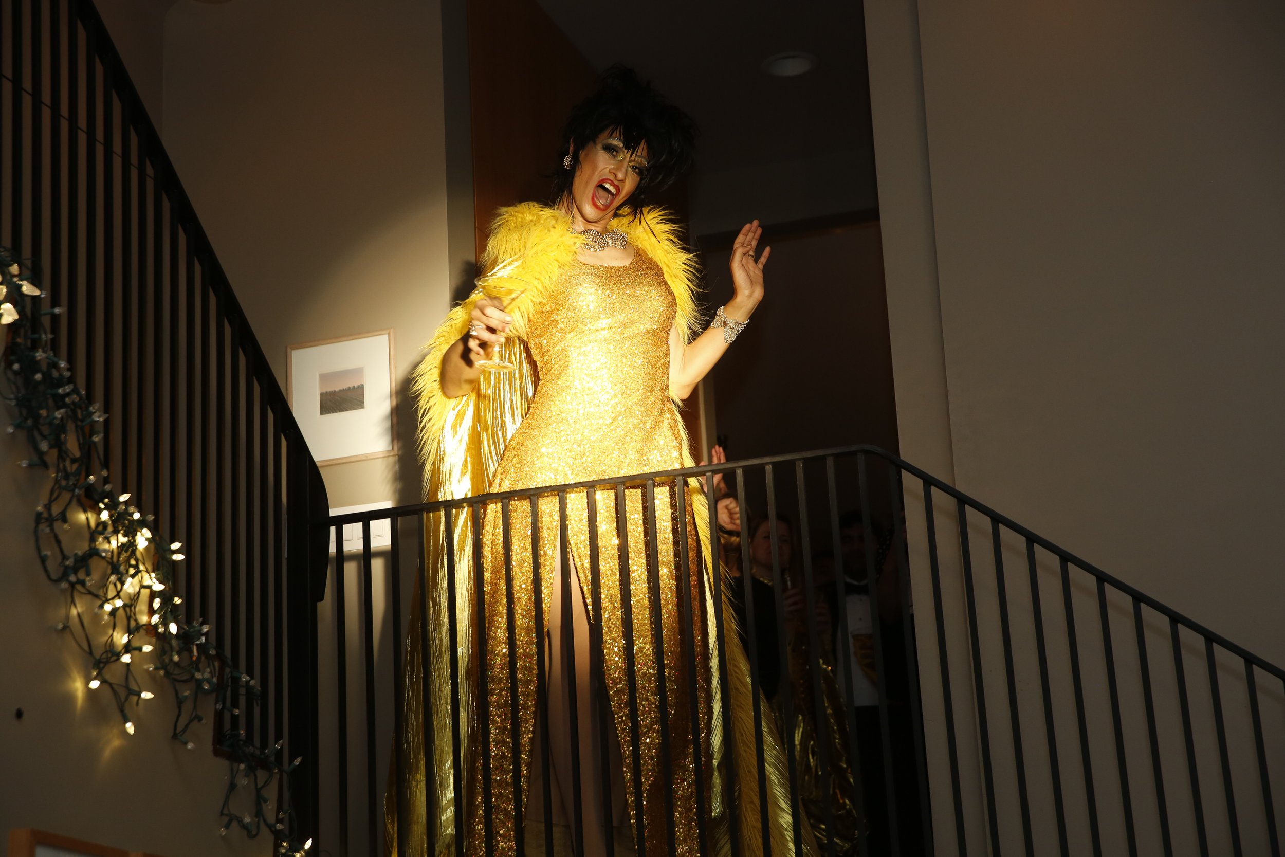  Golden Theme Party in The Castro, San Francisco  