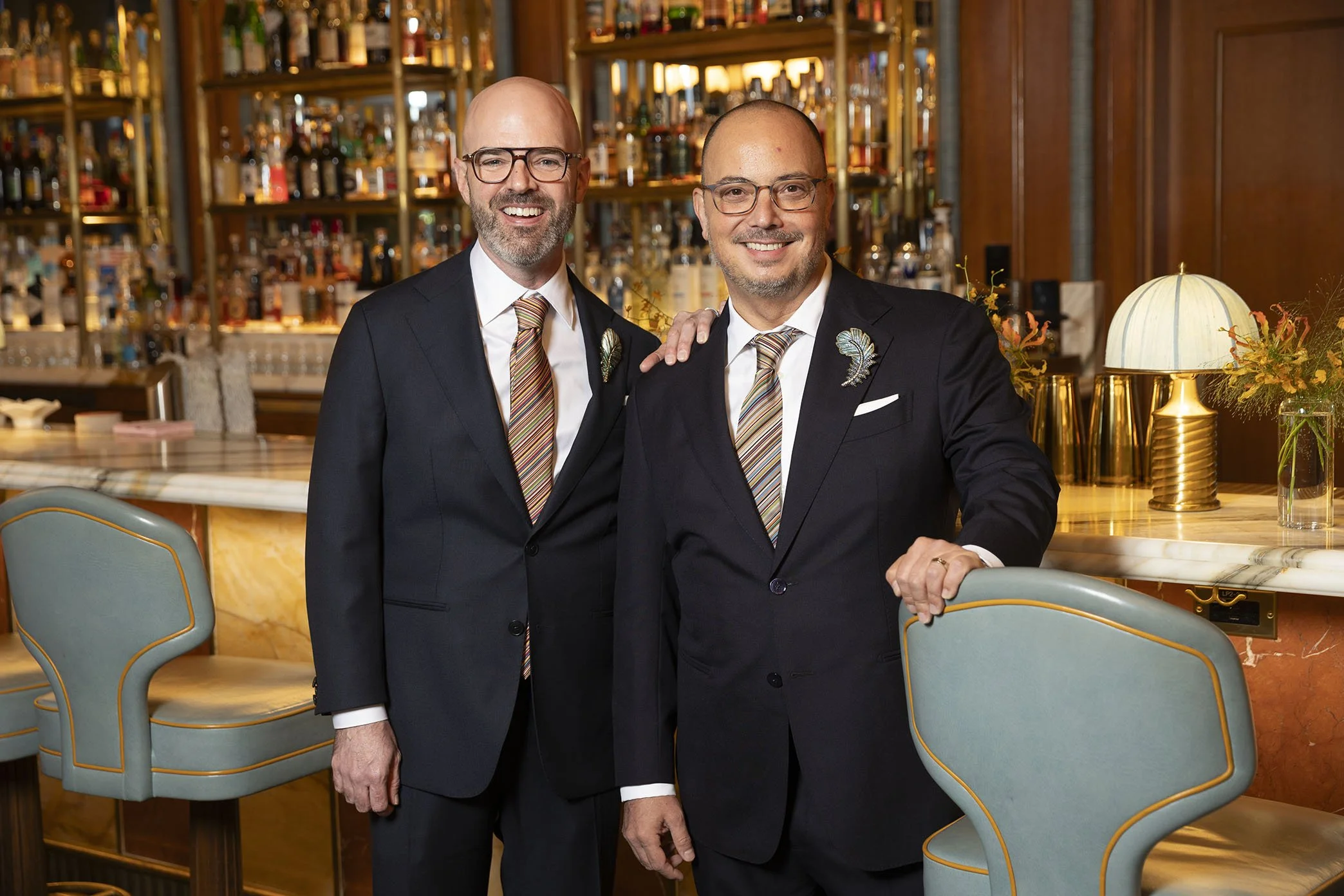  Michael &amp; Mauricio on their wedding day 