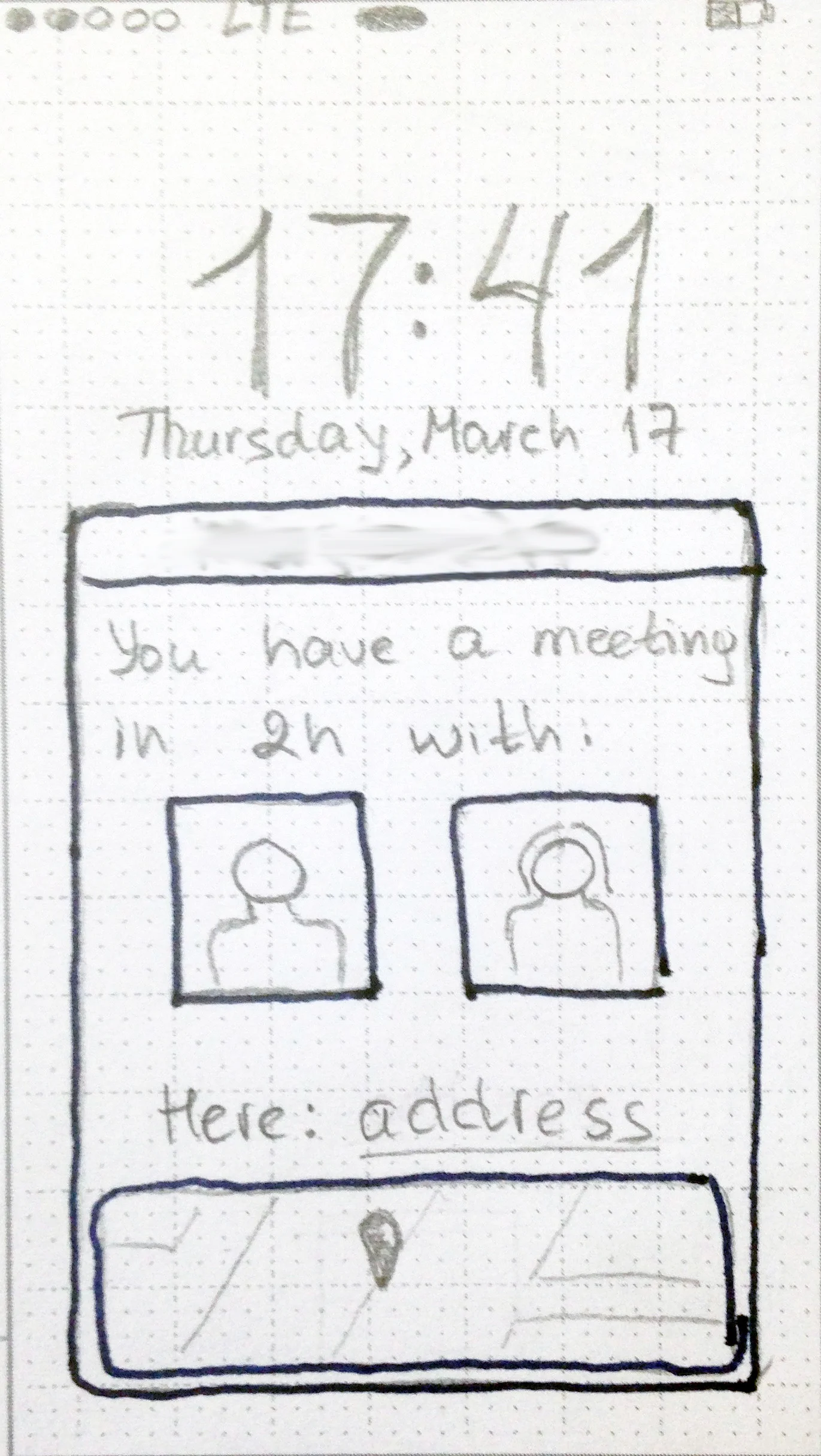 Meeting Reminder Page