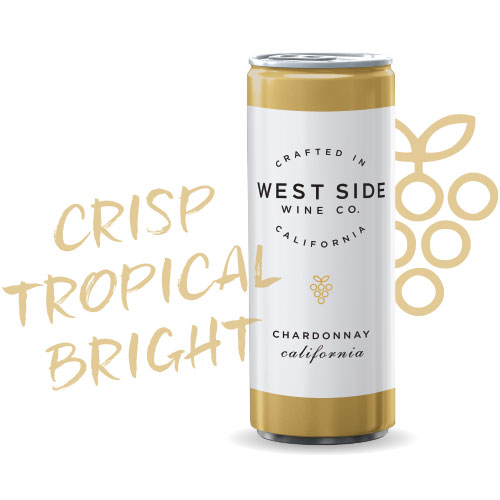 100% Chardonnay, this refreshing California wine boasts tropical fruits with a spritz on the palate and a crisp finish that's perfect for sipping poolside, post-yoga class or at a concert! Enjoy chilled.