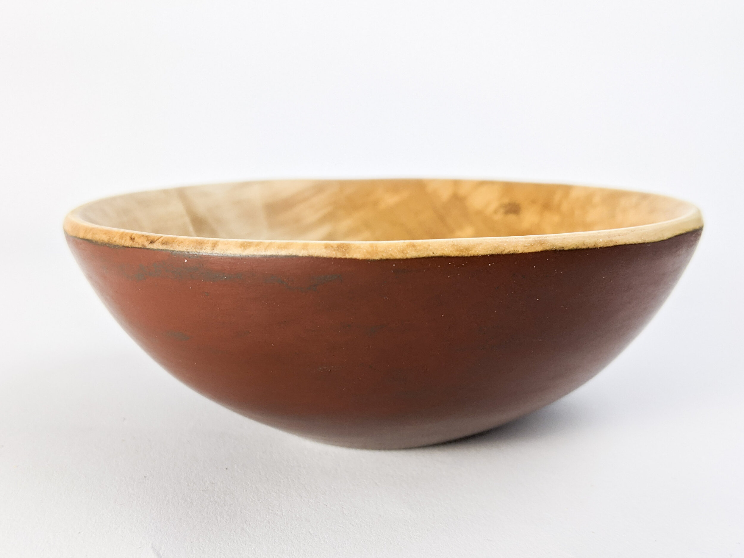 Handcrafted Rustic Birch Bowl 