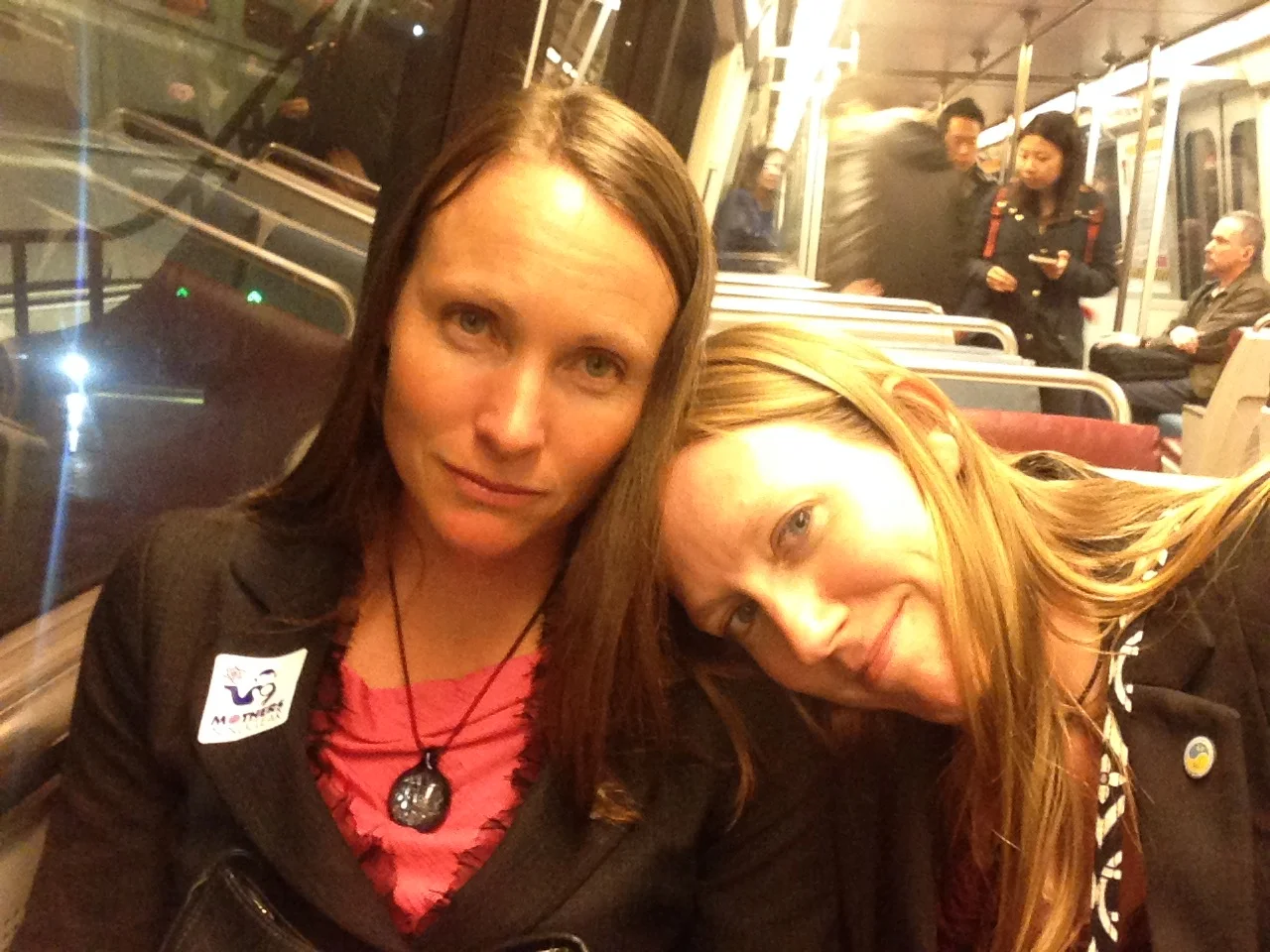 Kristin and me after a long day urging members of Congress to save Diablo Canyon.