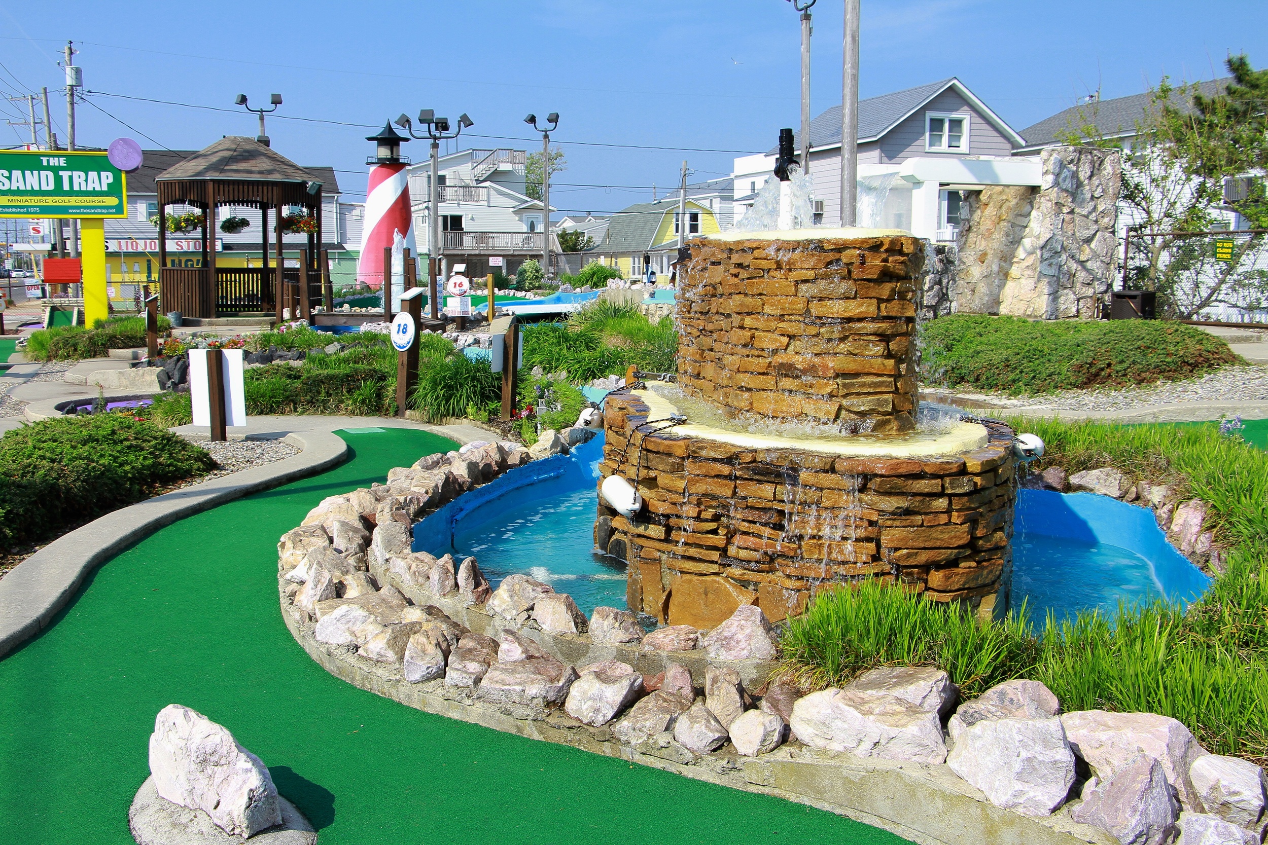 LBI's MOST CHALLENGING MINI GOLF COURSE