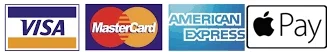 We accept most credit cards and offer Apple Pay!